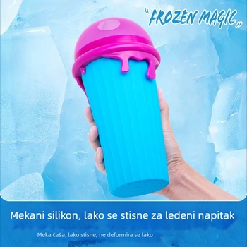 Silikonska čaša za smoothie s brzim hlađenjem