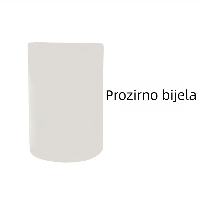 Prozirna silikonska navlaka za čašu, izolirana, protuklizna, univerzalna veličina 8 cm
