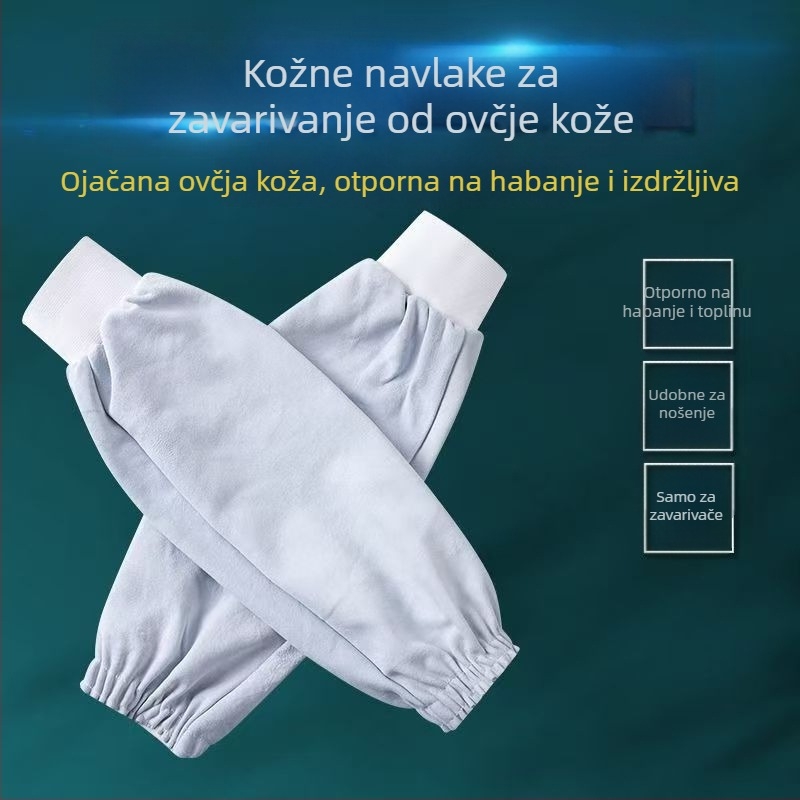 Kožni rukavi za zavarivanje — udobni, otporni na prskanje, otporni na visoke temperature, otporni na zaprljavanje