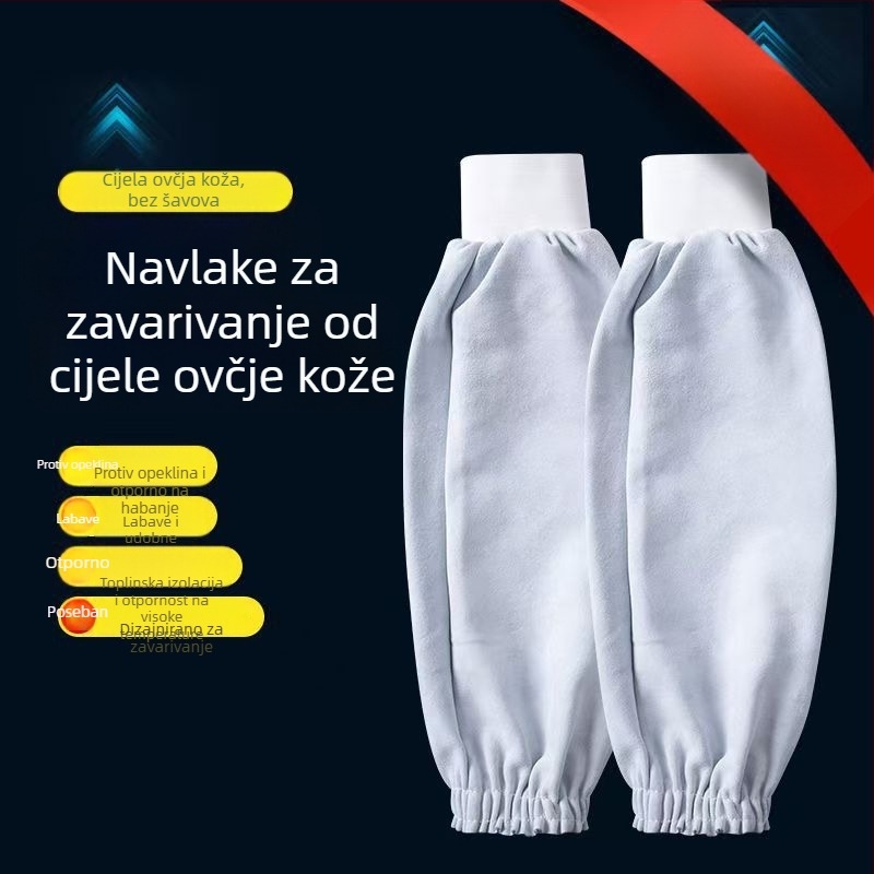 Kožni rukavi za zavarivanje — udobni, otporni na prskanje, otporni na visoke temperature, otporni na zaprljavanje