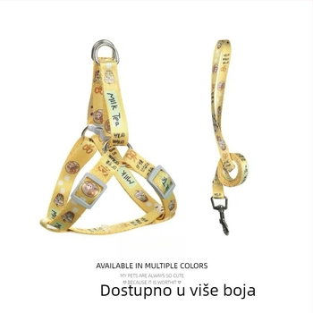 Hamak za pse protiv bijega, vest-stil s otiskom na prsima, za male, srednje i velike pse