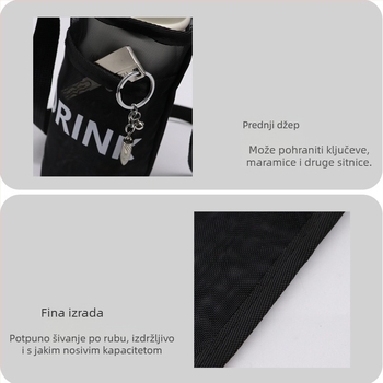 Kaixiu crossbody torba za vodu sa izoliranim zaštitnim kućištem za čašu i termos