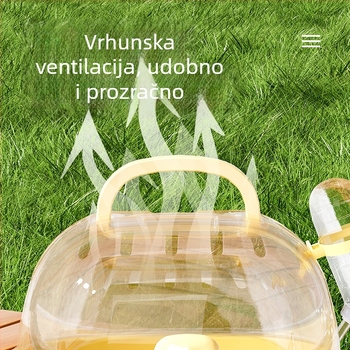 Kavez za hrčka za izlazak na otvoreno, prostrani kavez, luksuzna vila za hrčke