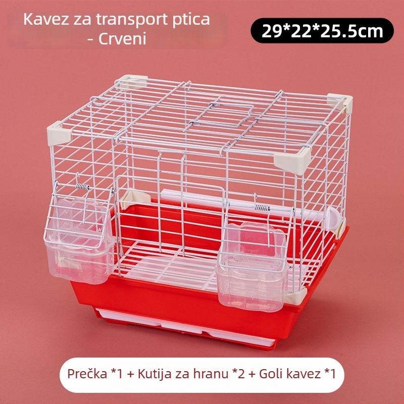 Prijenosni kavez za ptice za papagaje i male ptice – kućna upotreba