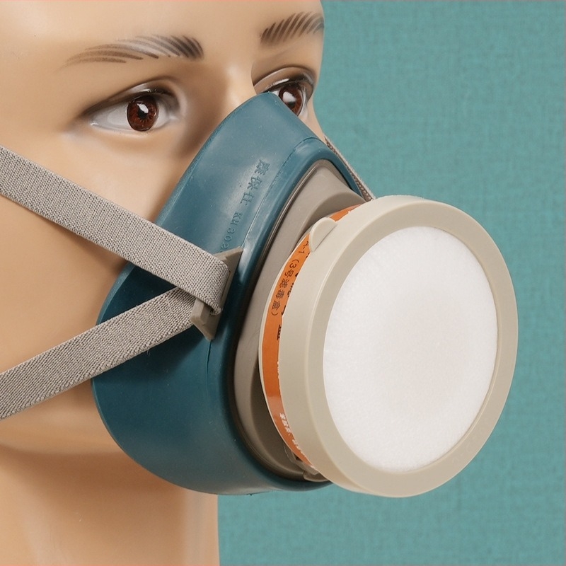 Kangbaishi 302D Set zaštitne maske protiv prašine i toksina: zaštita od formaldehida i benzola, za bojanje i dekoriranje, zaštita u rudarskoj i kemijskoj industriji