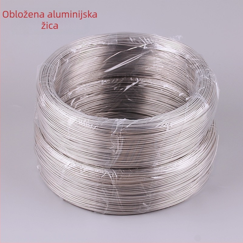 Aluminijska žica s premazom za DIY, oblikovanje ovratnika košulje, oblikovanje uha zečića, rub kapa