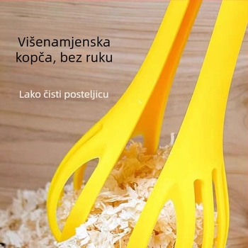 Interaktivna igračka za hrčka i set dekoracije staništa za syrskog hrčka