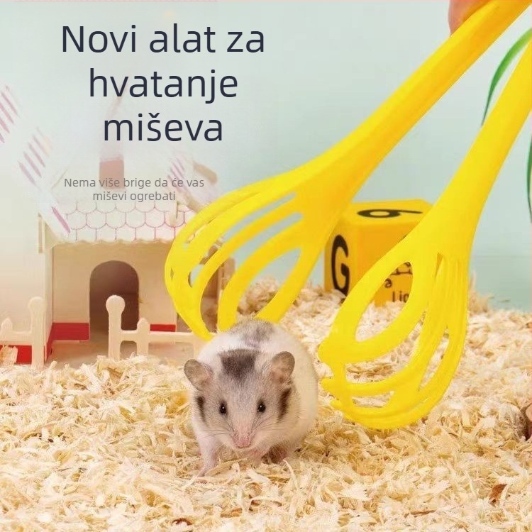 Interaktivna igračka za hrčka i set dekoracije staništa za syrskog hrčka