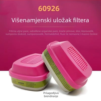 60923/60926 Filtr s aktivnim ugljem za masku – zaštita od toksičnih plinova i mirisa