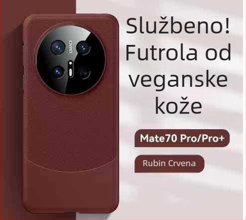 PU kožna torbica za Huawei Mate70 Pro, potpuno prekrivanje, modularni dizajn, poslovni stil, otpornost na pad, Pura70 tvrdi kućište