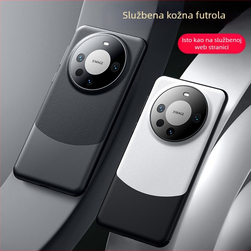 PU kožna torbica za Huawei Mate70 Pro, potpuno prekrivanje, modularni dizajn, poslovni stil, otpornost na pad, Pura70 tvrdi kućište