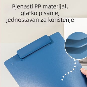 Deli Ns502 okretni držač ploče, široka A4 fascikl, uredski organizator za horizontalno i vertikalno odlaganje dokumenata
