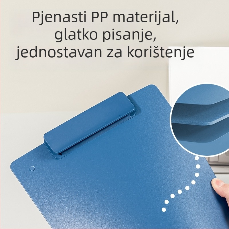 Deli Ns502 okretni držač ploče, široka A4 fascikl, uredski organizator za horizontalno i vertikalno odlaganje dokumenata