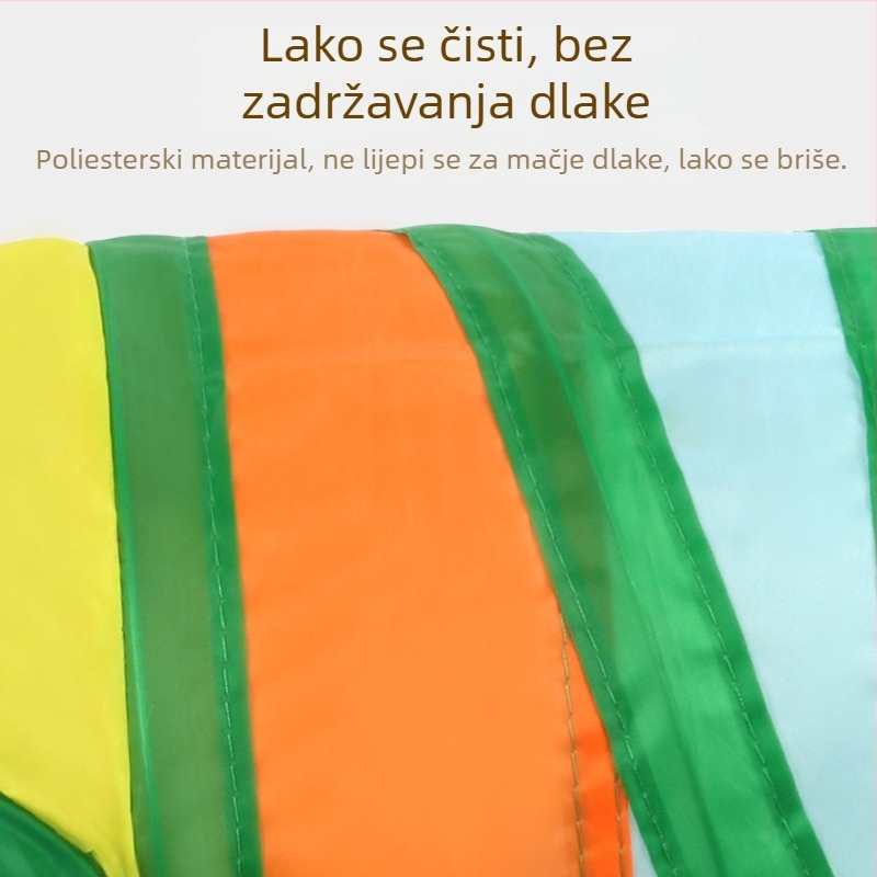 Dugačak tunel za mala kućna ljubimca — poliester gnijezdo za hamster i veverice