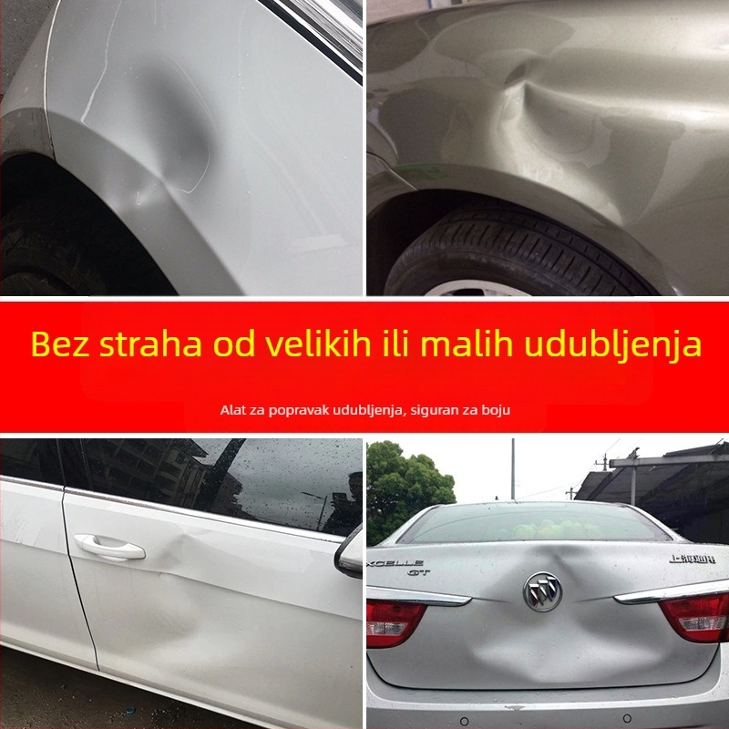 Višenamjenski alat za popravak udubljenja automobila sa snažnom usisnom čašom za podizanje udubljenja i teških predmeta