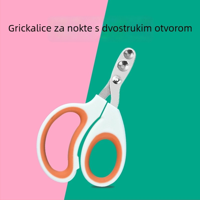 Set od tri komada škarica za nokte kućnih ljubimaca – škare za mačke, kliješta za kandže i češalj