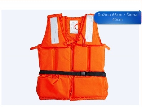 Životni prsluk za plovila, odrasla osoba, velika veličina, državna norma, visoka plovnost, za rafting i spašavanje