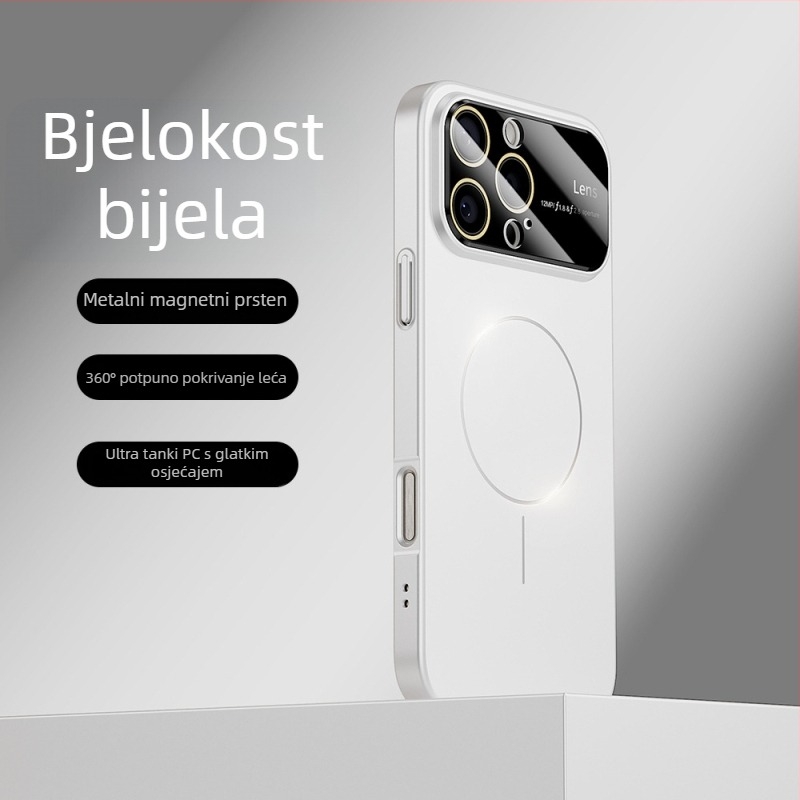 iPhone 17 Pro magnetni mat kućište s velikim prozorom, otpornost na padove
