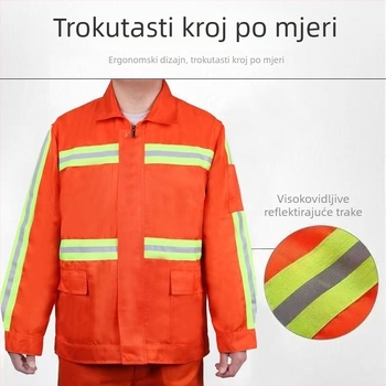 Set radne odjeće za četiri sezone za održavanje cesta, uređenje okoliša i čišćenje
