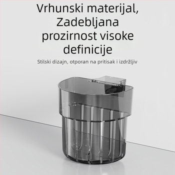 Akrilni hidroponski koš za akvarij, zidna dekoracija s vodnim biljem