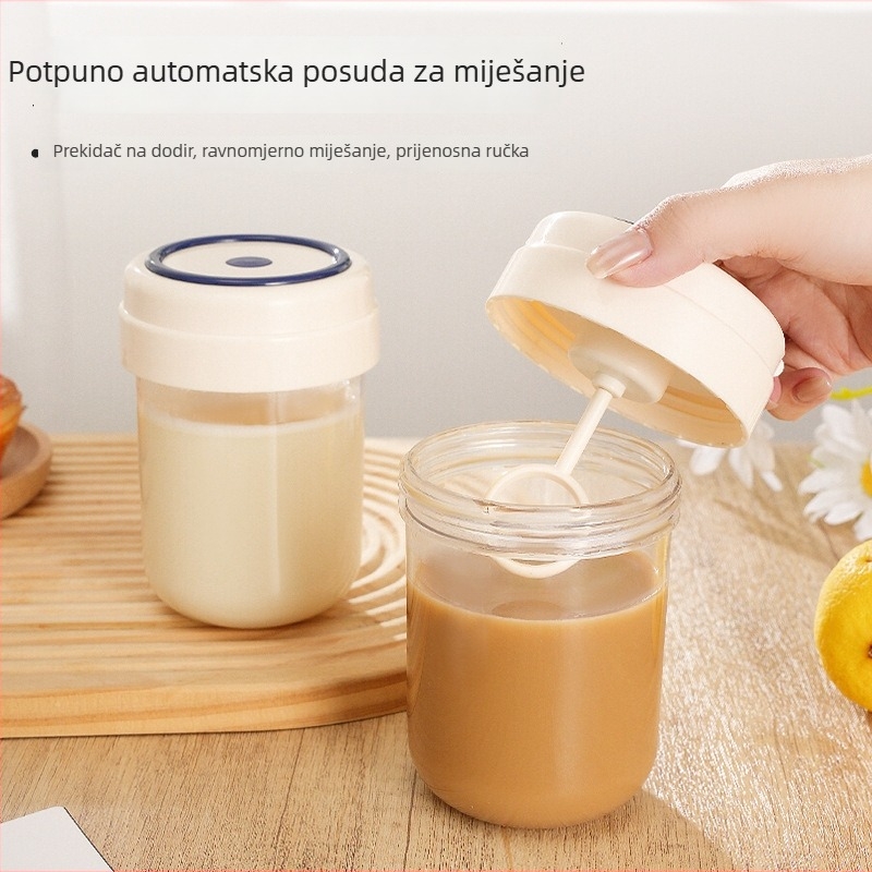 Električna automatska šalica za miješanje s jednim pritiskom – šejker za kavu i mliječni prah, prehrambeni materijal