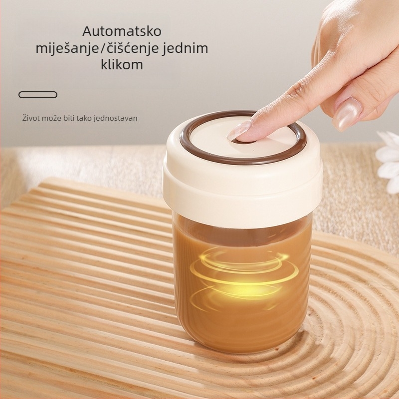 Električna automatska šalica za miješanje s jednim pritiskom – šejker za kavu i mliječni prah, prehrambeni materijal