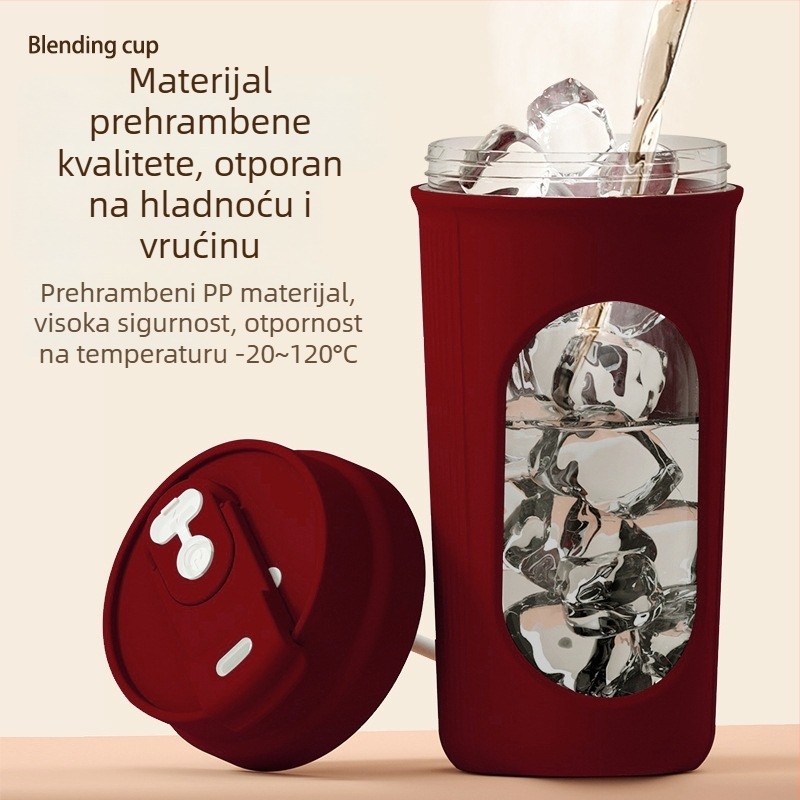 Električna automatska šalica za miješanje s jednim gumbom, shaker za kavu i mlijeko u prahu, materijal za hranu, fitness boca za vodu