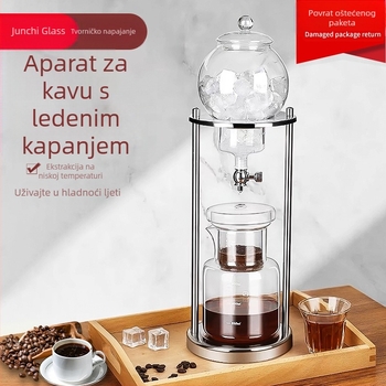 Staklena posuda za ledni drip kavu i čaj