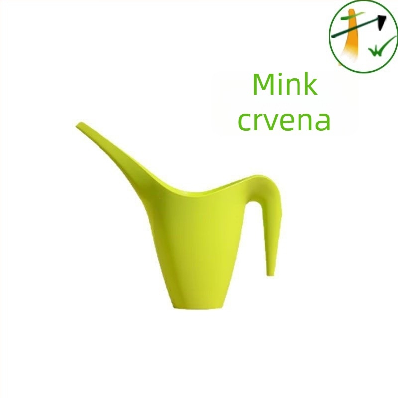 Zalijevka za zalijevanje s dugim izljevom, plastična, višebojna, 1L/1.8L