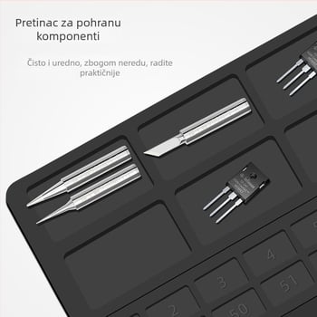 Silikonska izolacijska podloga za popravak mobitela – radna ploha i stanica za lemljenje