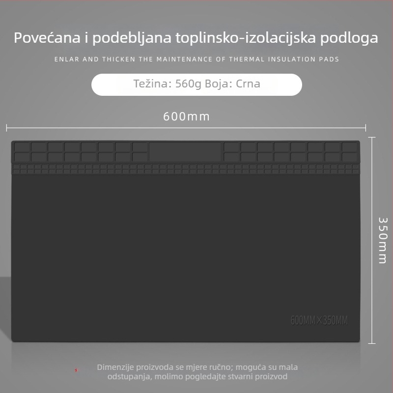 Silikonska izolacijska podloga za popravak mobitela – radna ploha i stanica za lemljenje