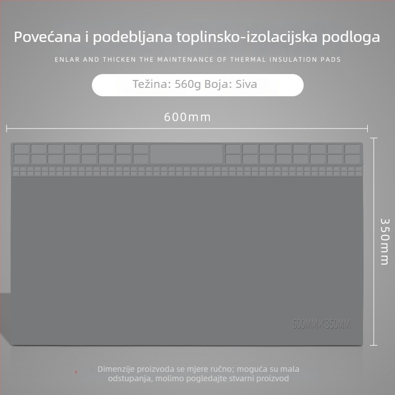 Silikonska izolacijska podloga za popravak mobitela – radna ploha i stanica za lemljenje