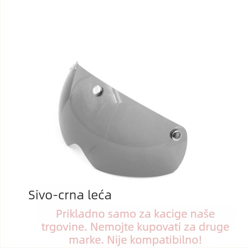Magnetske naočale za vožnju biciklom s vizirom kacige, vodootporne i zaštita od sunca