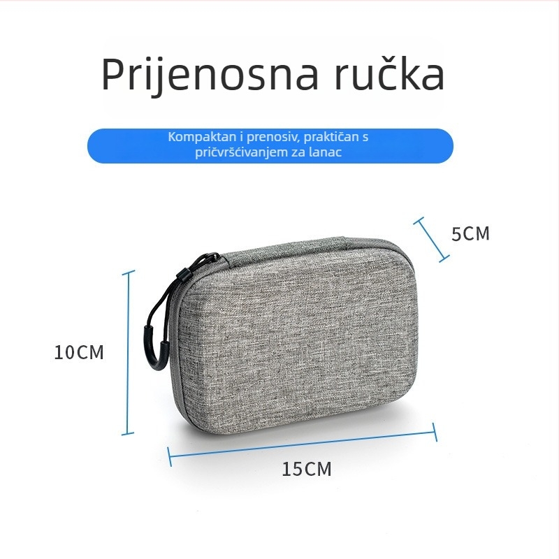 EVA futrola za skladištenje kablova, slušalica, miša i punjača