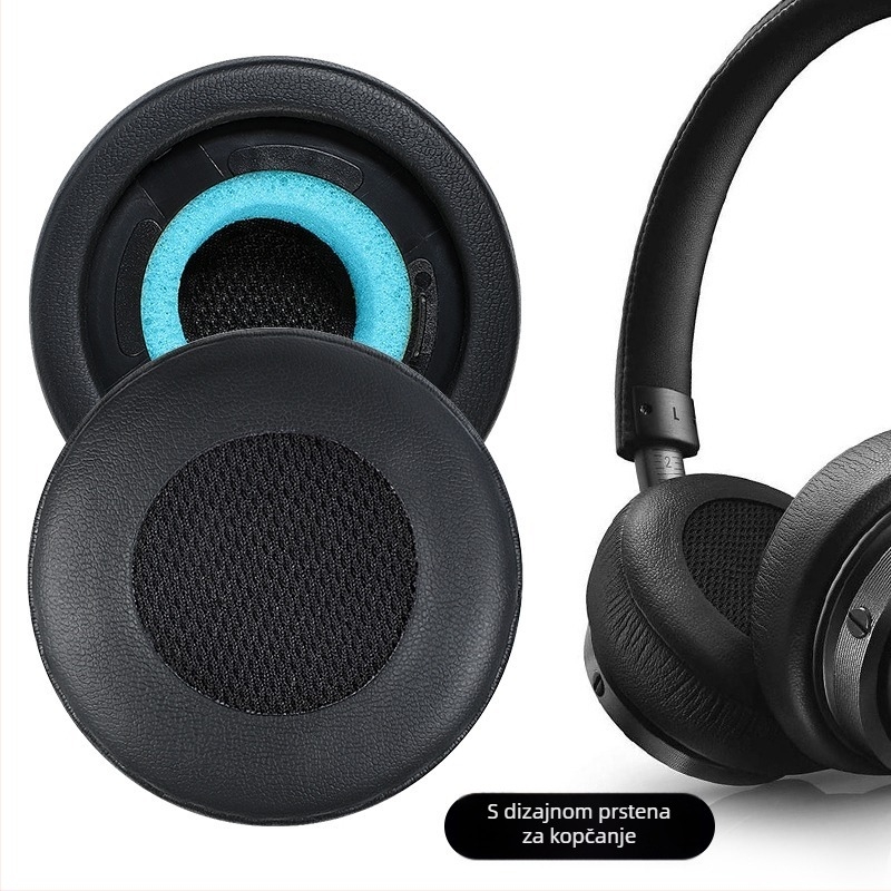 Kožna futrola za Philips Fidelio M1 slušalice, 90 mm, umjetna koža