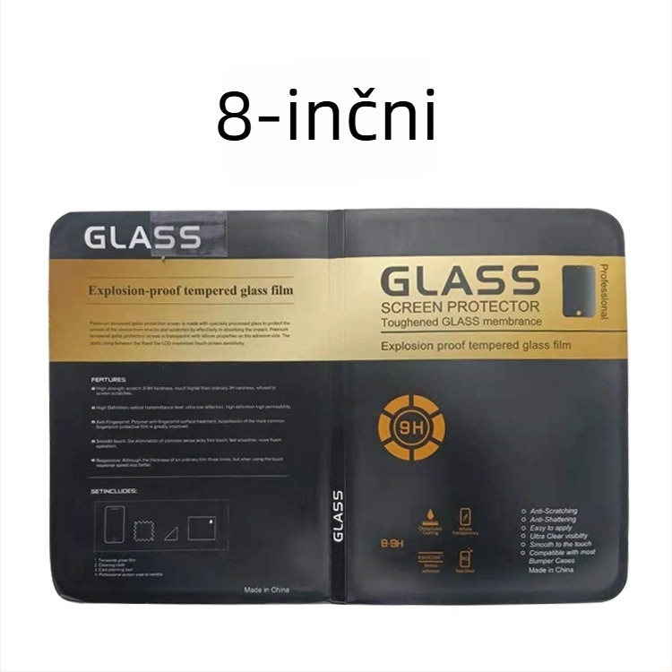Blister kutija za iPad 8–10 inča s zaštitnim filmom za zaslon