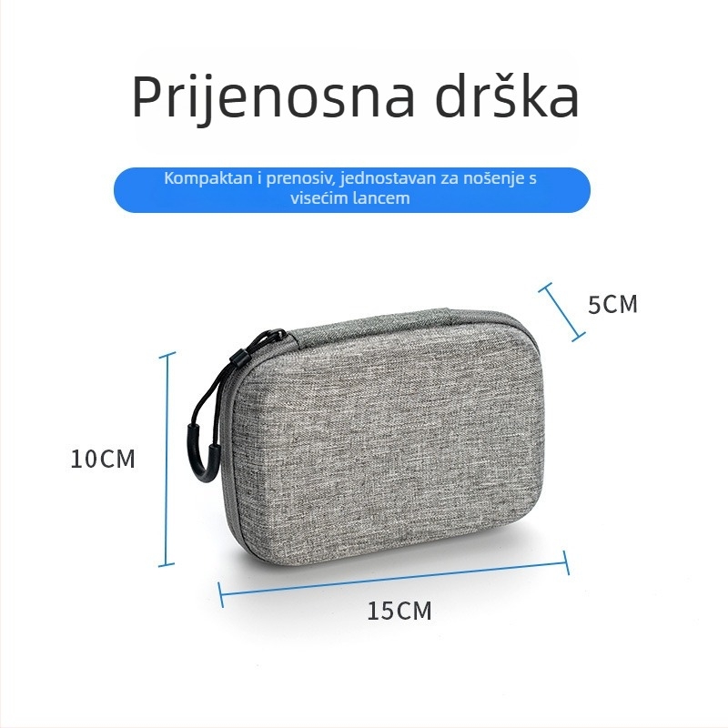Prijenosna EVA torbica za pohranu slušalica, lavalier mikrofon i pager