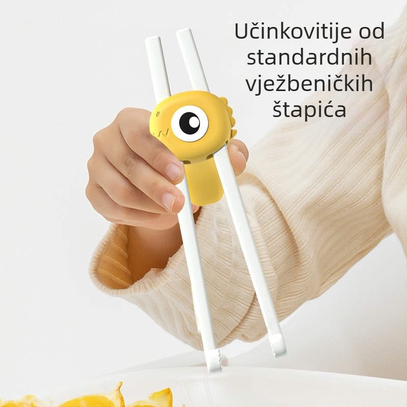 Ai Duoqi Djeca Učenje Štapića Za Jelo – Štapići Za Učenje S Motivom Tigra, Set Za Vježbanje Jedenja, Za Djecu 2–12 Godina