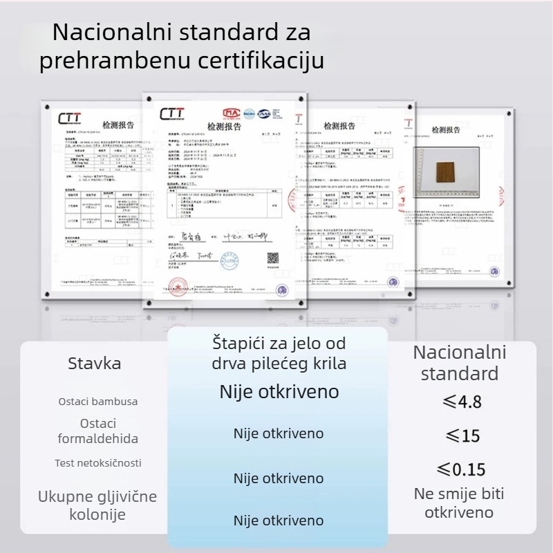 Drvene štapiće za jelo bez lakiranja, od wengea i crvenog sandalovog drveta, s kreativnim dizajnom za kućnu upotrebu