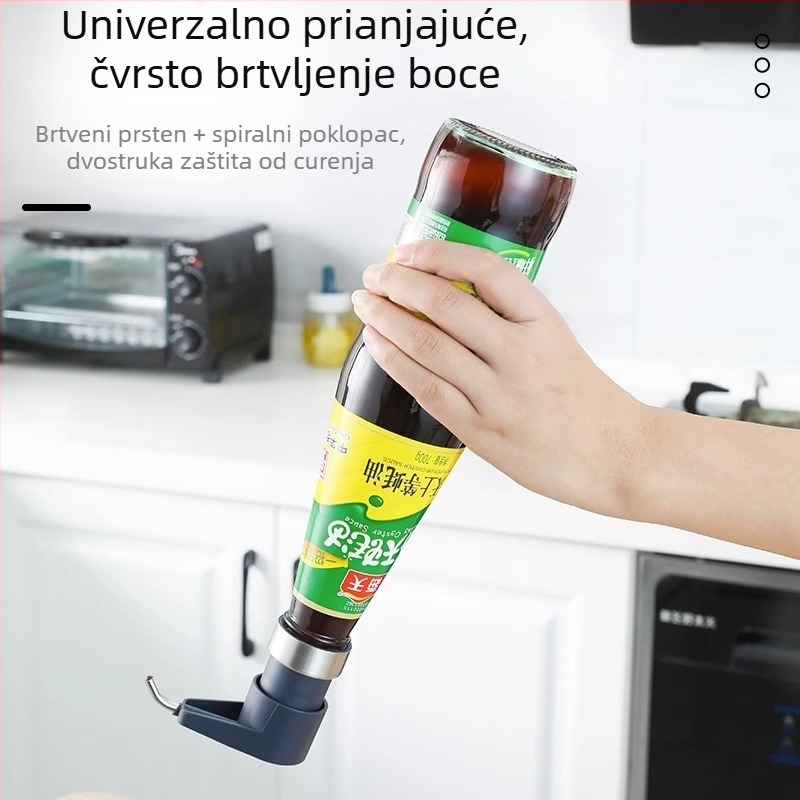 Pumpa za sos od ostriga, glava za istisanje, univerzalna veličina bočice, kompatibilno s bocama umaka od ostriga Haitian i Lee Kum Kee