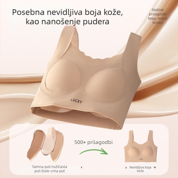 Tinejdžerski grudnjak drugog stupnja, top stil majice bez rukava za djevojčice, udoban i prozračan