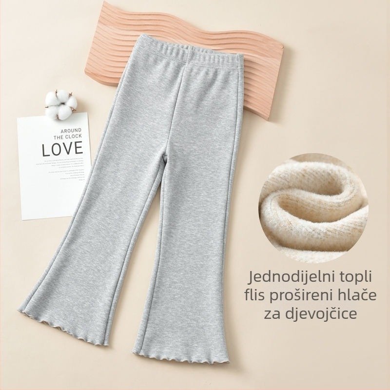 Dječje široke hlače za proljeće i jesen