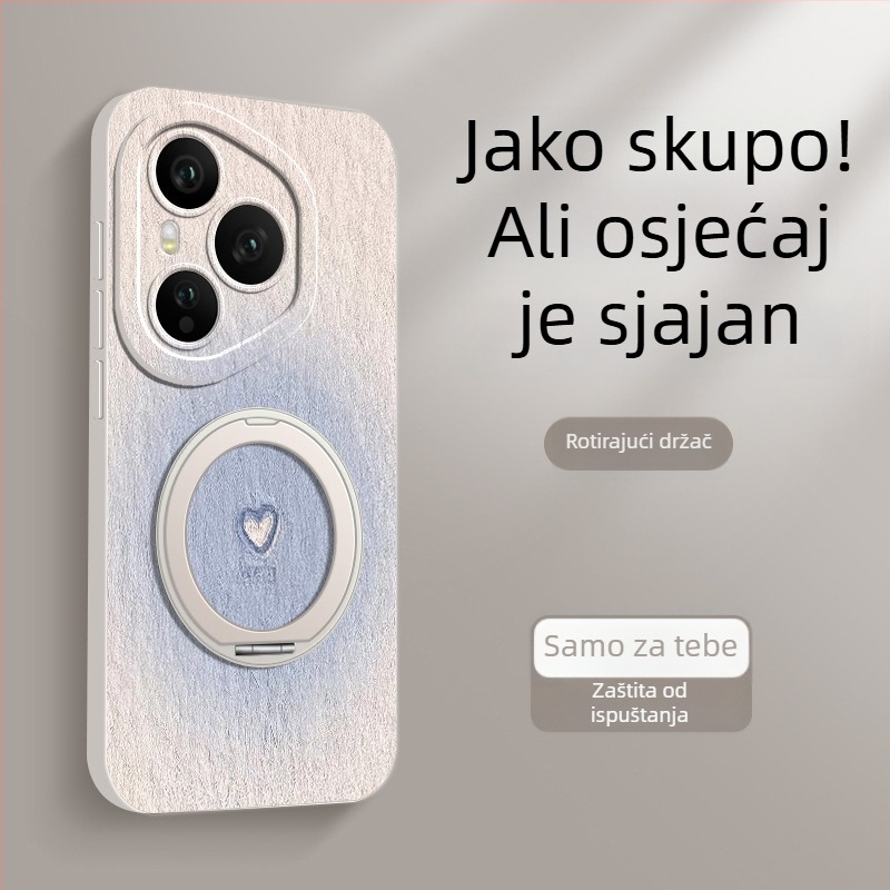Za Honor 400 Pro ultra-tanki kućište s odvodom topline i rotirajućim držačem