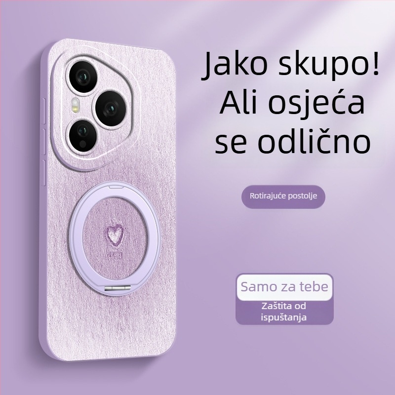 Za Honor 400 Pro ultra-tanki kućište s odvodom topline i rotirajućim držačem