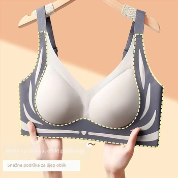 Bezšivna podizačka cami za žene, za male grudi, push-up, bez metalnih prstena
