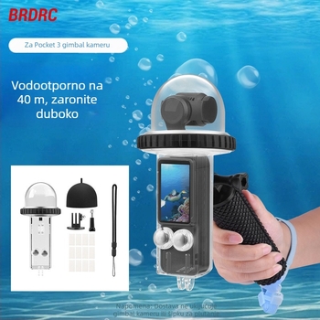 BRDRC zaštitno kućište za DJI Osmo Pocket 3 gimbal kameru – vodootporno potopno kućište do 40 m