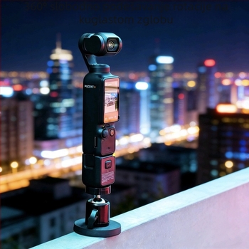 Magnetska stolna baza za DJI Pocket 3, držač za ogradu s vakuumskim čašom za akcijske kamere