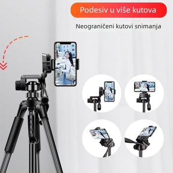 3520 Stativ za DSLR kameru, podni držak za fotografiju i prijenos uživo, prijenosni držač za telefon