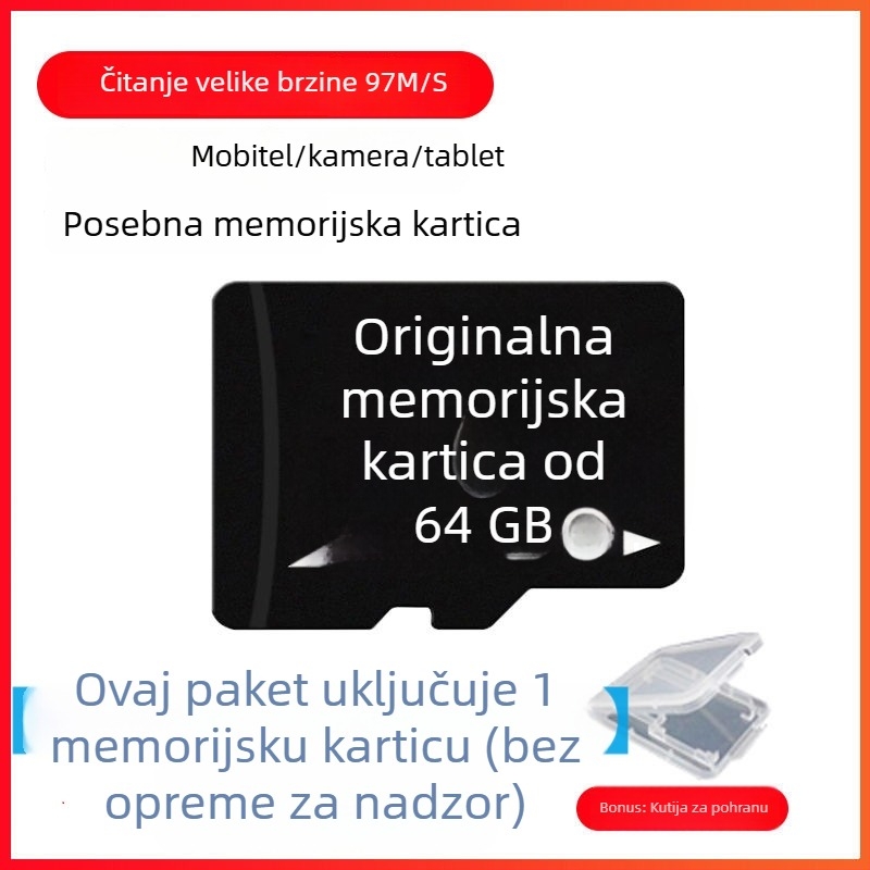 Bežična Wi-Fi kamera za kućno praćenje s daljinskim upravljanjem putem pametnog telefona, 1080p HD, noćni vid, V380Pro