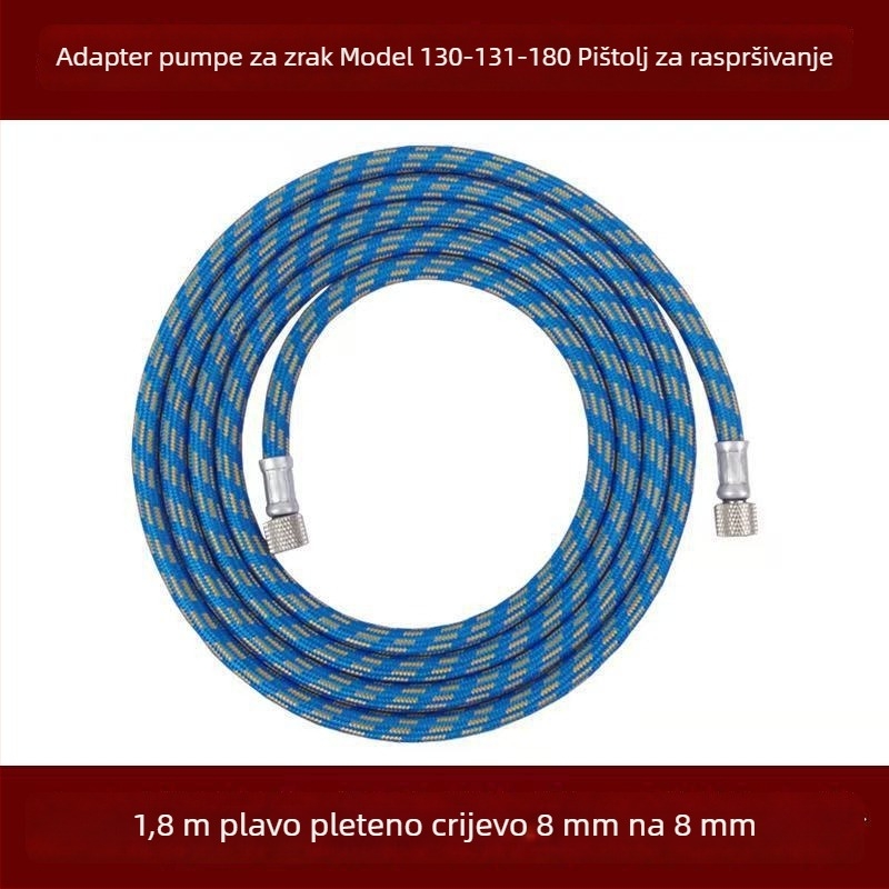 Univerzalni adapter za zrčnu pumpu i pištolj za prskanje s 8-dijelnim spojem crijeva zraka
